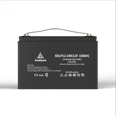 Selado levanta o certificado de Rohs da bateria de 12.8v 12v Lifepo4
