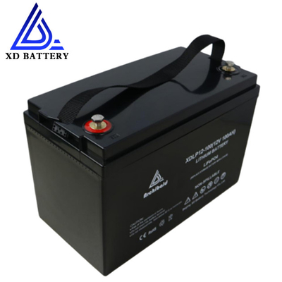 baterias de lítio da bateria 100AH de 12v Lifepo4 para o lítio Ion Caravan Battery de Motorhomes