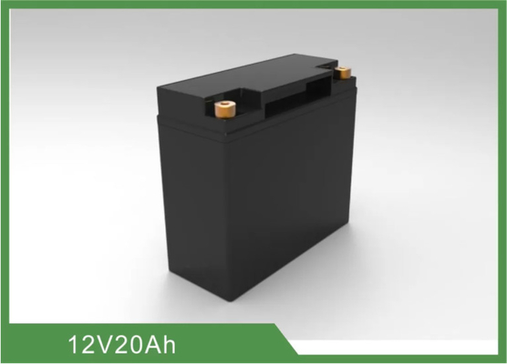 bateria profunda do ciclo MSDS 12v Lifepo4 de 1kHz 20Ah para a iluminação do diodo emissor de luz