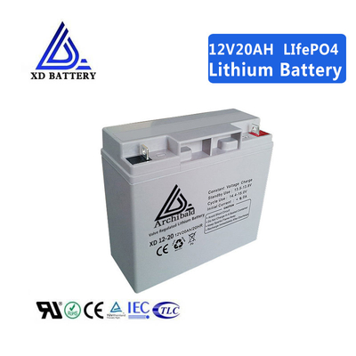 Lítio profundo Ion Battery For Rv do ciclo de 20AH 12v, OEM Li Ion Rv Battery